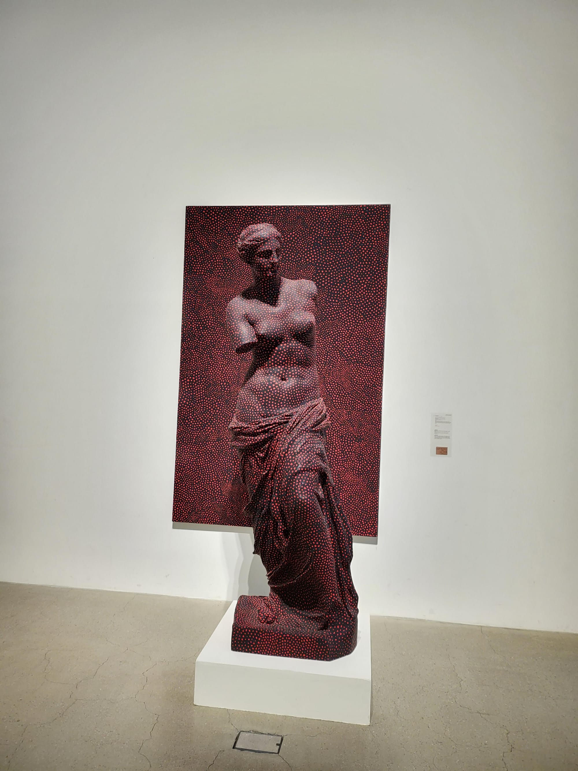 야요이 쿠사마 / Statue of Venus Obliterated by Infinity Nets / 1998