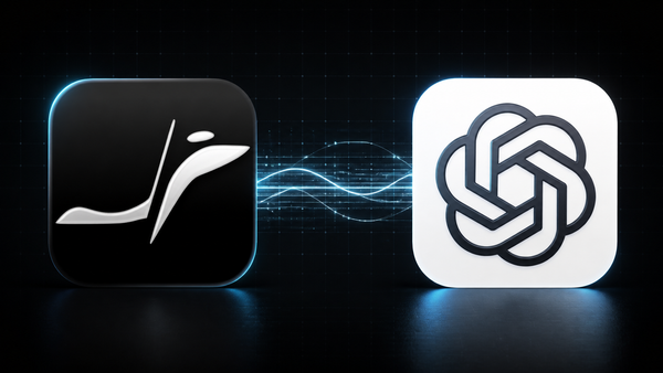 Orca and ChatGPT logos connected by a data bridge